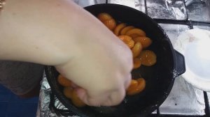 Абрикосовое варенье в сковороде с агар агаром. Просто и вкусно.