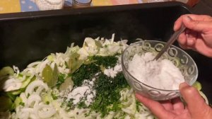 Салат из переросших огурцов на зиму