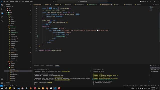 [#39] Breadcrumbs | E-Commerce Project | MERN смотреть онлайн