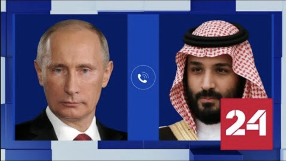 Владимир Путин провел телефонный разговор с наследным принцем Саудовской Аравии - Россия 24