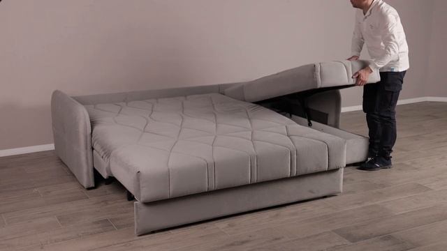 Процесс трансформации угловой диван Domo PRO смотреть онлайн