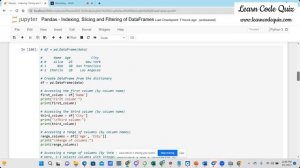 Data Science made Super Easy| Indexing, Slicing & Filtering of DataFrames using Pandas| Tutorial-10