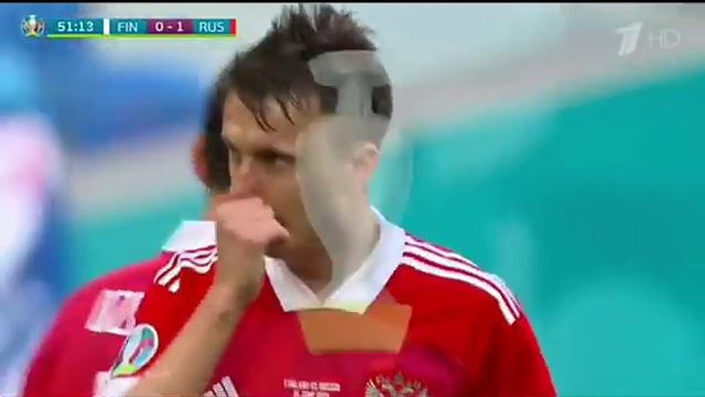 ГОЛОВИН получил ЧАПАЛАХ со СКОРОСТЬЮ СВЕТА (матч Финляндия-Россия, Евро 2020)/Головину дали леща смотреть онлайн
