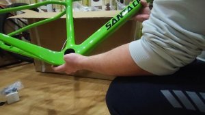 Короткий обзор MTB рамы Airwolf , она же Santa Cruz