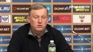 Послематчевое интервью I Игорь Осинькин