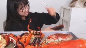 Good Food - Mukbang - 대왕 킹크랩 랍스터 10kg 라면까지 먹방