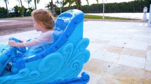 Настя как принцесса Эльза