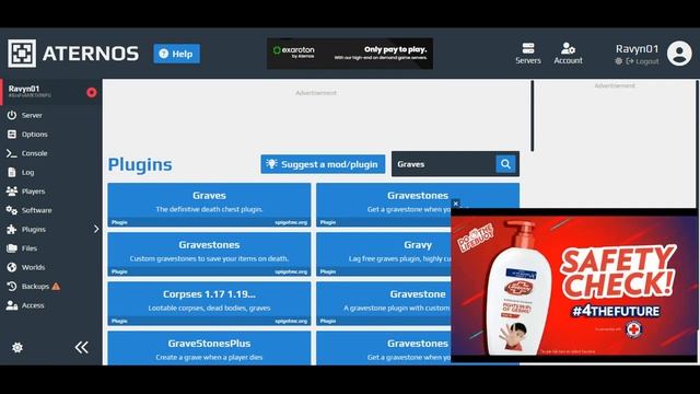 How To add Graves In Your Server (ATERNOS) смотреть онлайн