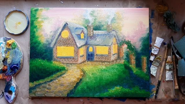 ДОМ |Рисуем вместе шаг за шагом| Часть 2 смотреть онлайн