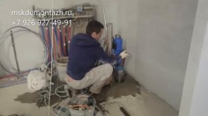 Алмазное бурение армированного бетона