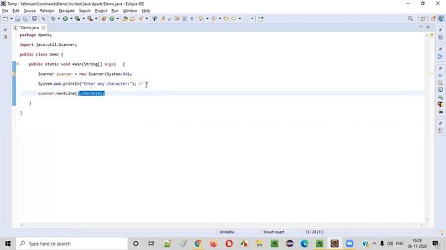 Java program to find the ascii value of the given character смотреть онлайн