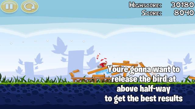Angry Birds Level 1 Walkthrough смотреть онлайн