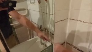 Монтаж зеркала на клей с пластиковыми панелями #зеркало