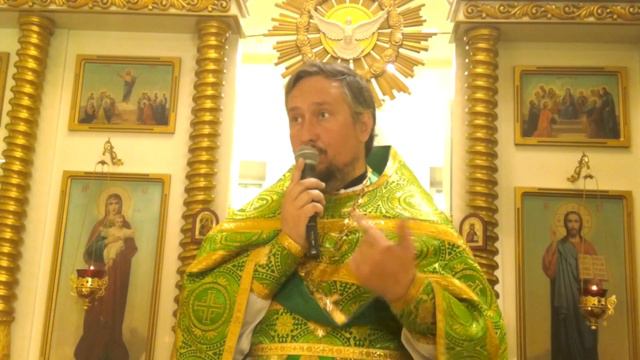 28 мая 2018 года. Проповедь иерея Дмитрия Боголюбова. Понедельник Святого Духа. смотреть онлайн