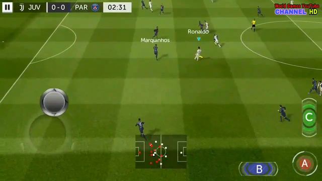 PES 2019 MOD FTS Android Offline 300 MB HD Graphics смотреть онлайн