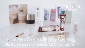 RefectoCil rozjasnianie brwi z Blonde Brow i henna brwi kasztanowa [Nr 4]