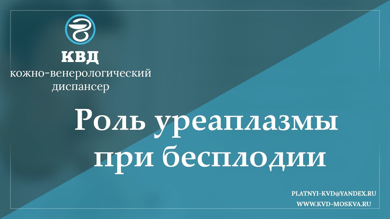 954  Роль уреаплазмы при бесплодии