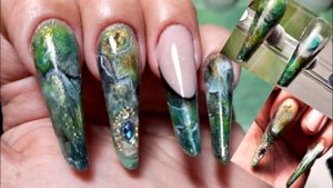 *334*НАРАЩИВАНИЕ /ВЕРХНИЕ ФОРМЫ"СОВРЕМЕННЫЙ МИНДАЛЬ"/ДЕЛАЮ ЗАГОТОВКИ ЗАРАНЕЕ/ СТРУКТУРА КАМНЯ ...