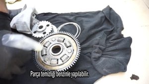 Honda nc700-750 Debriyaj değişimi - Honda nc700-750 clutch replacement