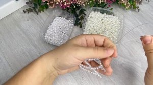 DIY ободок КОРОНА для снежинки своими руками из бусин