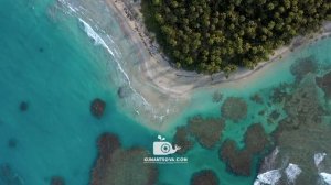 Esmeralda Beach - Dominican Republic. Aerial views