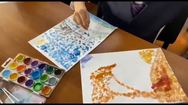 Мастер-класс «В мире красок». К Международному дню художника.