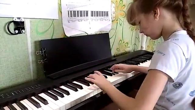 Тогоева Поля 2 кл. Ребиков "Аннушка" 2020 г. смотреть онлайн