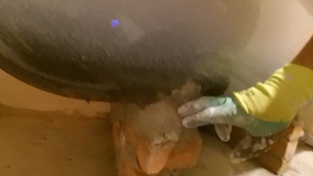 Установка Ванны без ножек, на Кирпичи. Акриловые и металлические ванны. смотреть онлайн