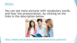 How to Learn English:  Around the House