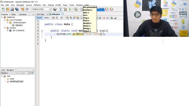 ? Cómo Imprimir Hola Mundo en Java con Apache NetBeans ? Ejemplos ✅ Java desde cero смотреть онлайн