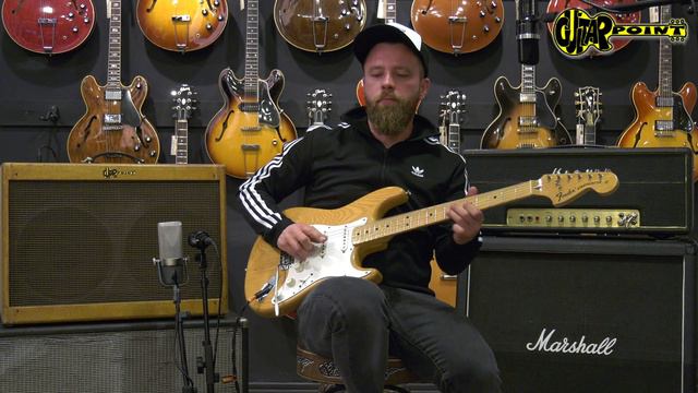 1974 Fender Stratocaster - Natural / GuitarPoint Maintal / Vintage Guitars смотреть онлайн