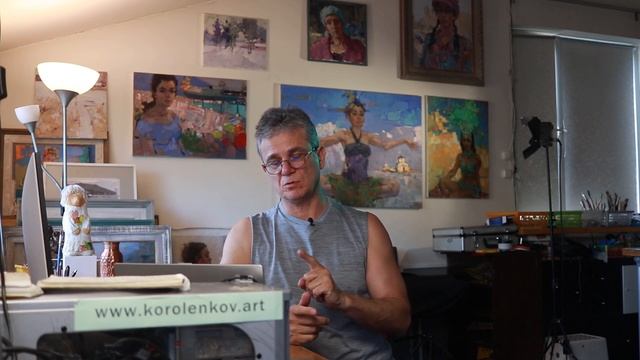 1204 ГЕНИАЛЬНАЯ КАРТИНА _ рисование. Короленков смотреть онлайн