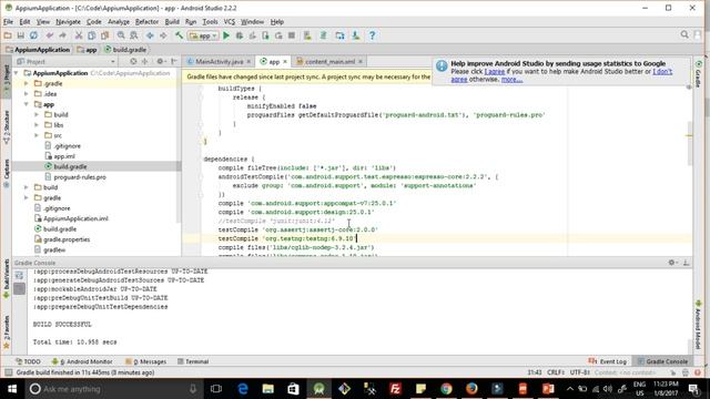 Appium Setup in Android Studio with TestNG смотреть онлайн