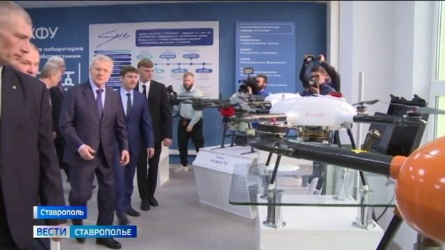 СКФУ посетил полномочный представитель президента РФ в СКФО Юрий Чайка