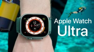 Apple Watch Ultra - ныряю на дно, сирена и новый дизай