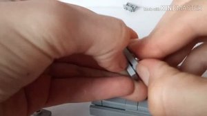 Мини танк E 100 из лего|||самоделка