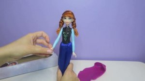 Кукла Disney Frozen Анна от компании Hasbro _ Кукла Анна из мультфильма Холодно