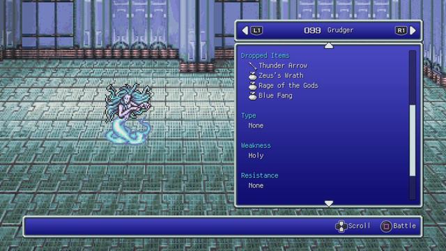Final Fantasy IV (Pixel Remaster) - Full Bestiary PS4