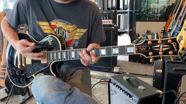 Gibson Les Paul Custom Black 2013 смотреть онлайн