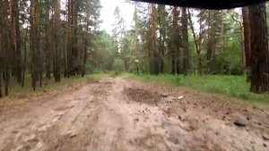 РЕЙСЕР ТУРИСТ, (RACER RC150-123A), прокатился по лесу, показал ребятам дорогу до озера.
