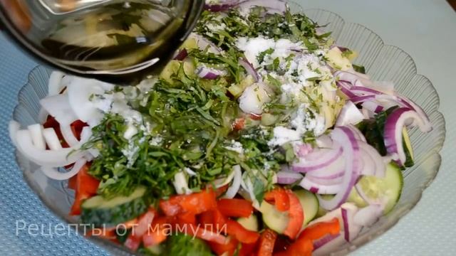 Вкусненький САЛАТ на зиму! Проверила рецепт и готовлю больше! Изумительный вкус!