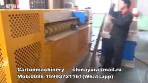 Станок для резки гофрокартона с дисковыми ножами