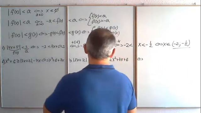 Задание 15 ЕГЭ 2020 по математике (профиль). Неравенства с модулем (часть 1). смотреть онлайн