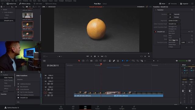 Morph Transformation Effect Easy - DaVinci Resolve 16 Tutorial