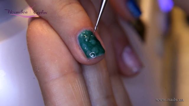 Учебный центр "Ногтевой Сервис". Покрытие гель-лаком BLAZE Snakeskin "Змеиная кожа"