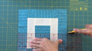 Video tutorial: Bento box quilt block variation - beginner's block