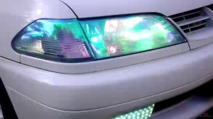 Пленка хамелеон на фары!