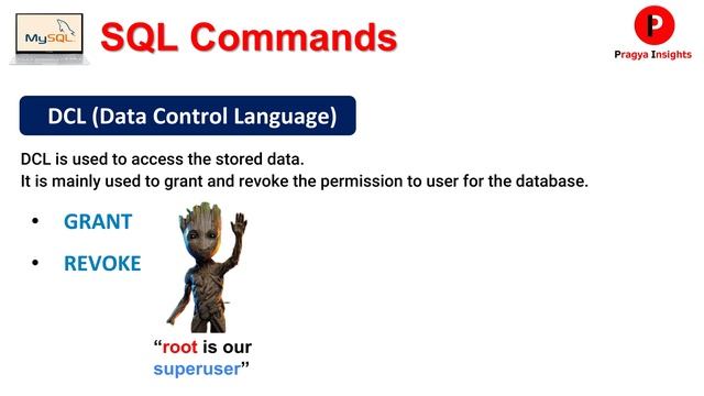 SQL Tutorials | SQL Syntax & Commands | DCL, DDL, DML, TCL, DQL