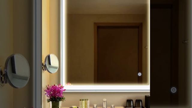 Ccutomized lluminated Backlit bluetooth smart magic led light bathroom mirror смотреть онлайн