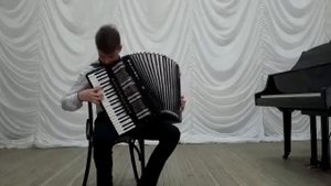 А Коробейников Грустный аккордеон, Губарев Александр,  2 средняя возр категория 13 14 лет, преп Мис